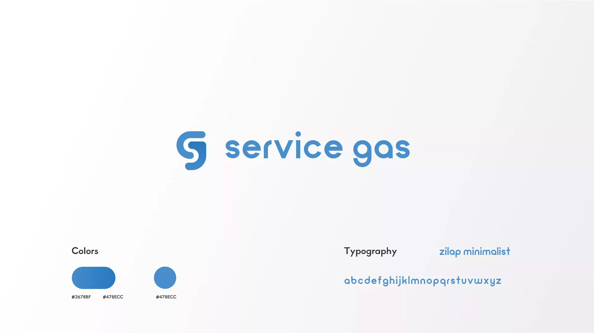 Разработка логотипа газовой компании «Сервис газ» в Чкаловском