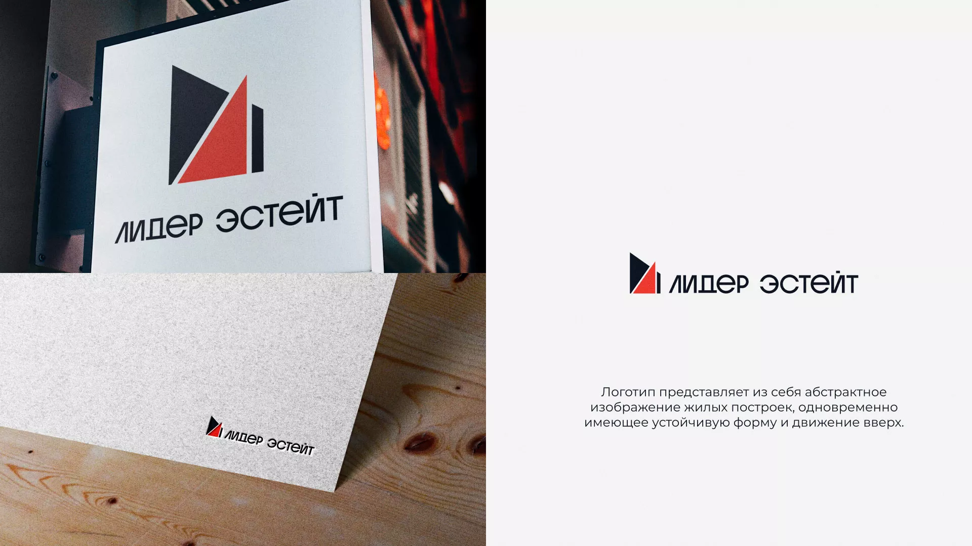 Сделали логотип для агентства недвижимости «Лидер Эстейт» в Чкаловском